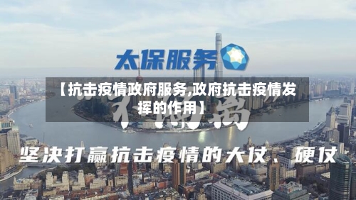 【抗击疫情政府服务,政府抗击疫情发挥的作用】