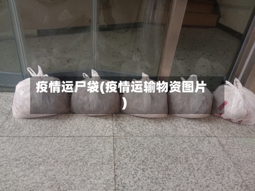 疫情运尸袋(疫情运输物资图片)